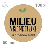 Sluitstickers-Sluitzegel-XL-Milieuvriendelijk Stickers-100 Stuks- 50 mm