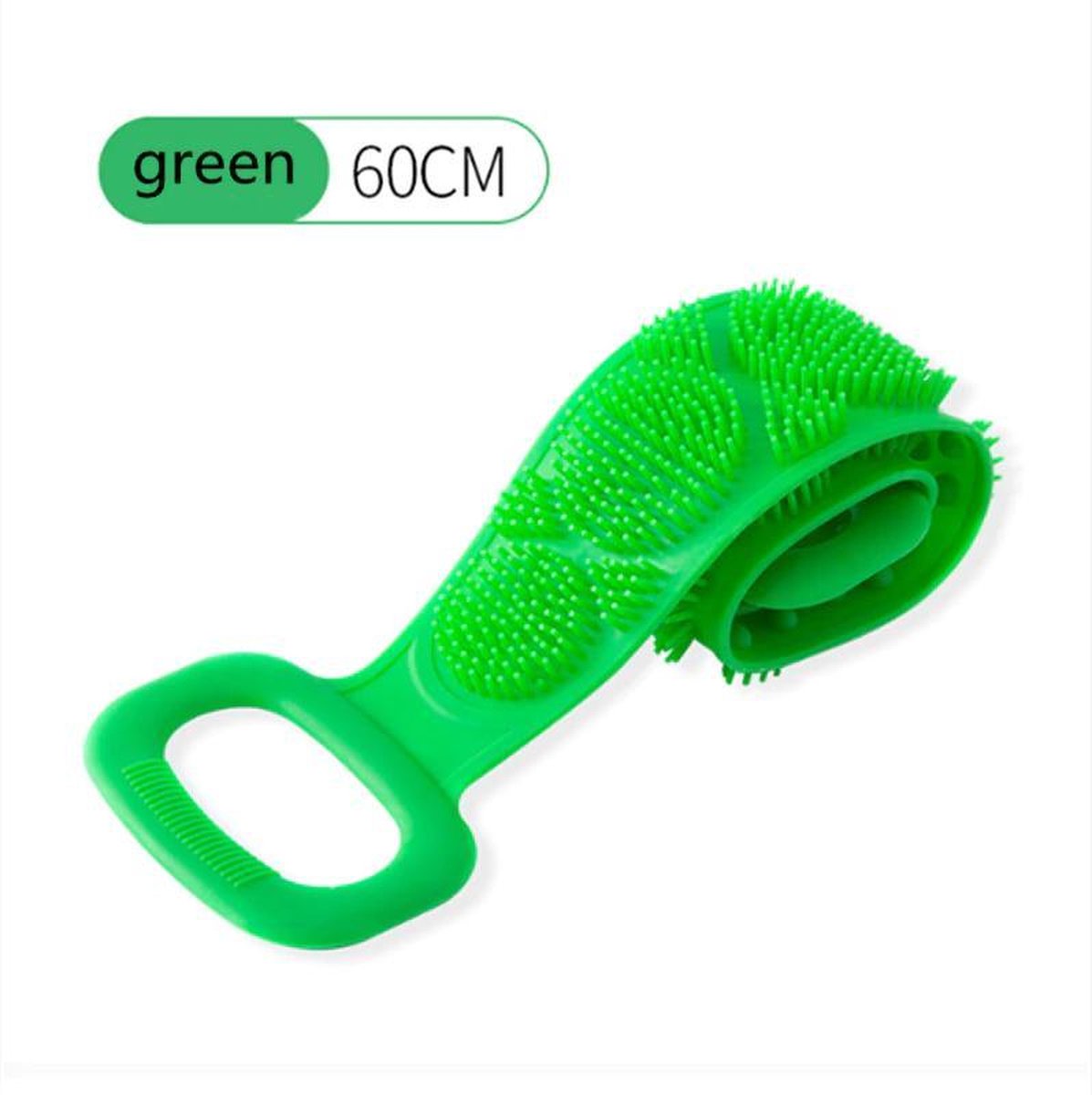 Multifunctionele rug scrubber - peeling - groen