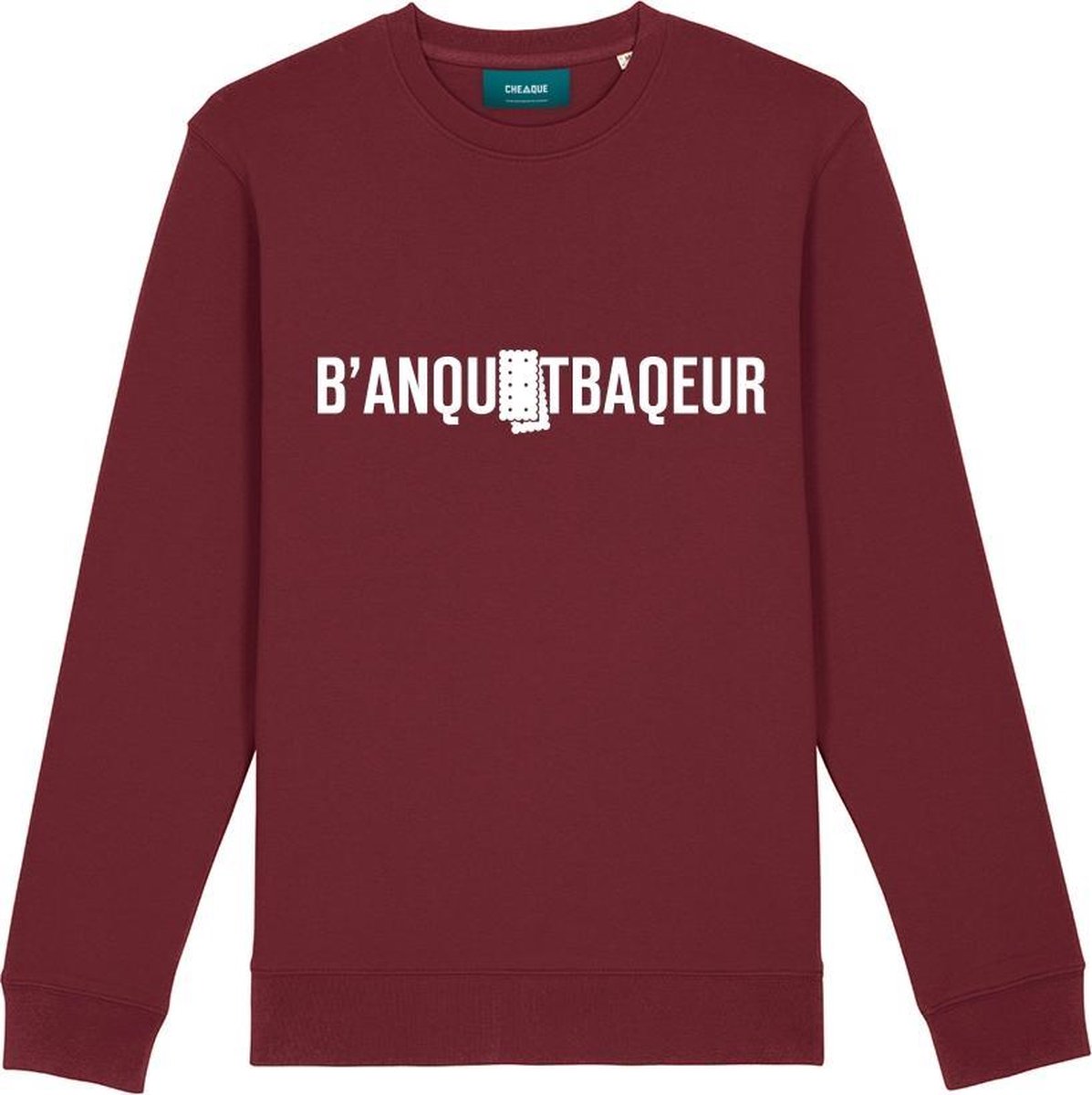 BANQUET BAQEUR BURGUNDY SWEATER