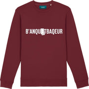 BANQUET BAQEUR BURGUNDY SWEATER