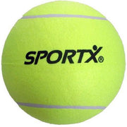 Set van 4x stuks Jumbo super grote tennisballen XXL - buiten speelgoed ballen