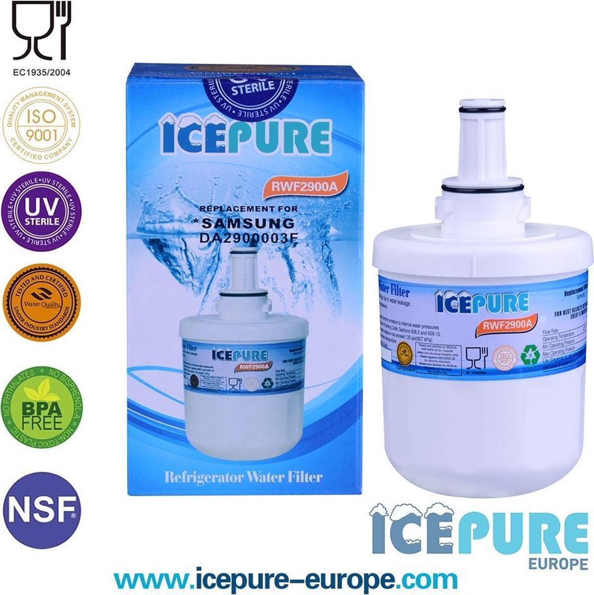 WPRO APP100 Waterfilter van Icepure RWF2900A