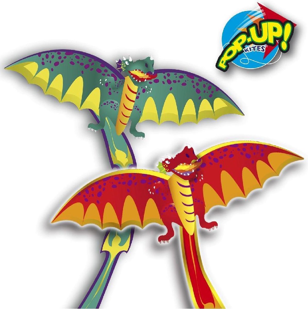 Rhombus Pop-up 3d Dragon