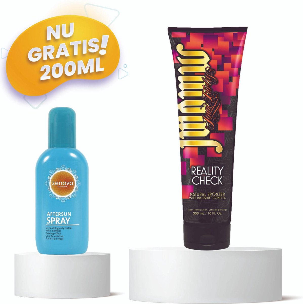 JWOWW ® Reality Check - Zonnebank - Zonnebankcreme - Zonnebank creme - Bronzer - Gelaatsbruiner - 400 ML