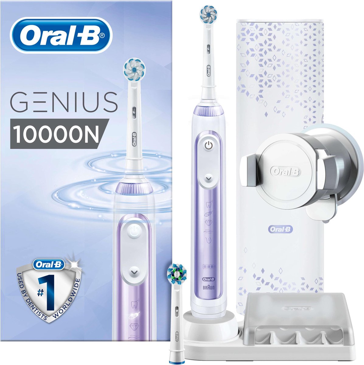 Oral-B Genius 10000N - Elektrische Tandenborstel - Paars