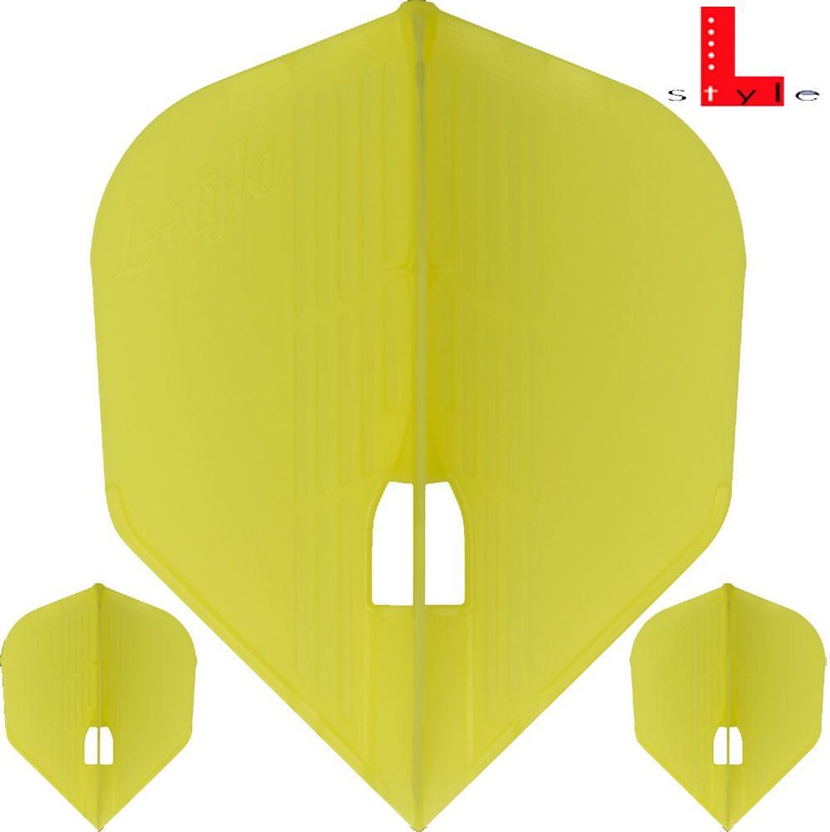 L-Style Champagne Flight Kami L3 Shape Yellow