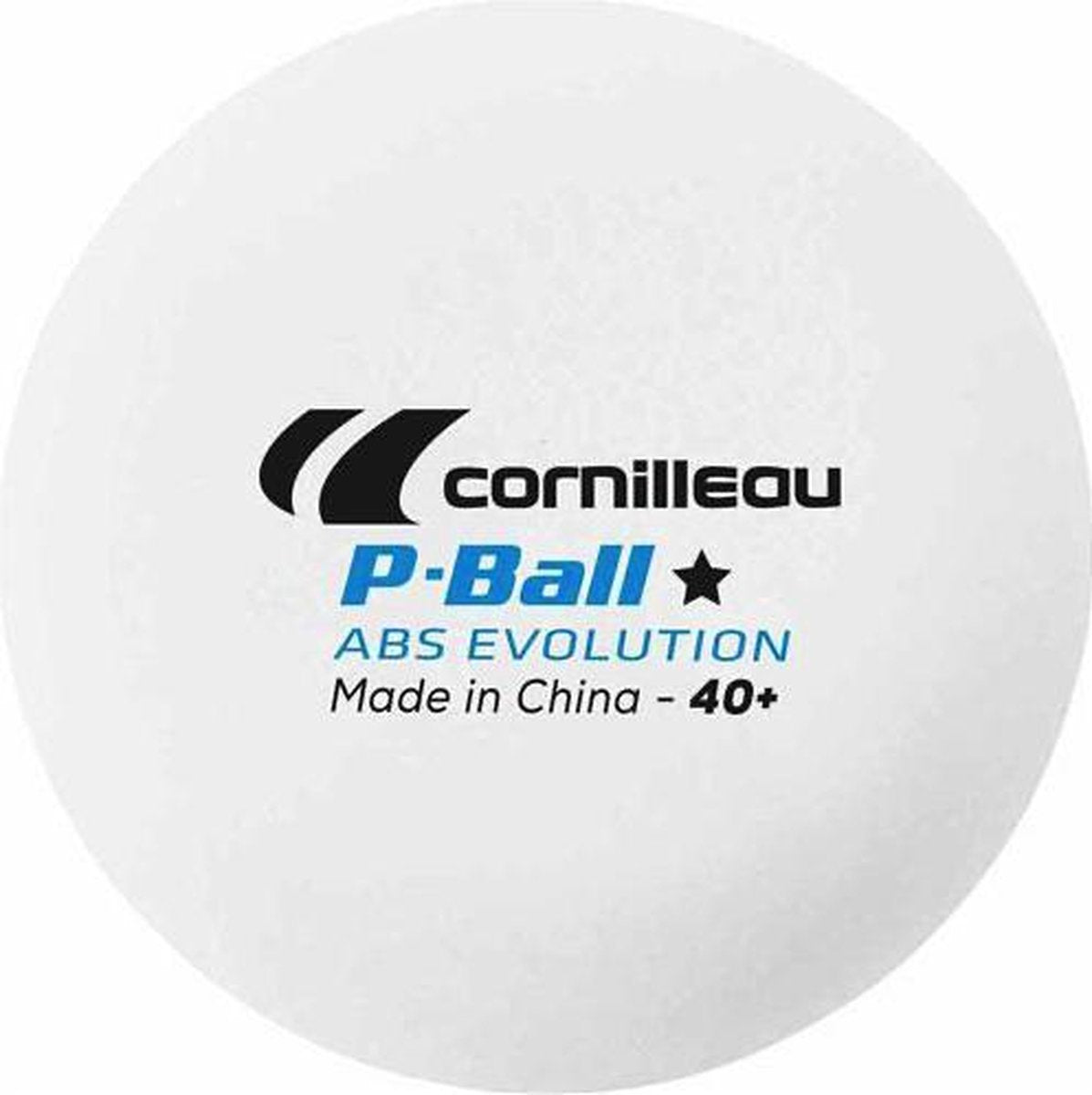 Cornilleau Tafeltennisballen Expert 6 Stuks Wit
