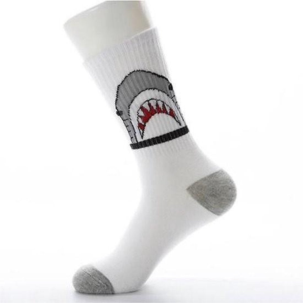 Fun sokken 'Bijtende Haai JAWS' (91013)