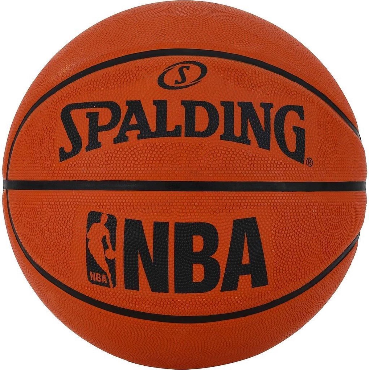 Spalding Basketball Nba Leer/rubber Oranje Maat 5