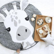 Baby Speelkleed Giraffe – Baby kamer Speelkleed – Baby Speel Mat - diameter 90cm