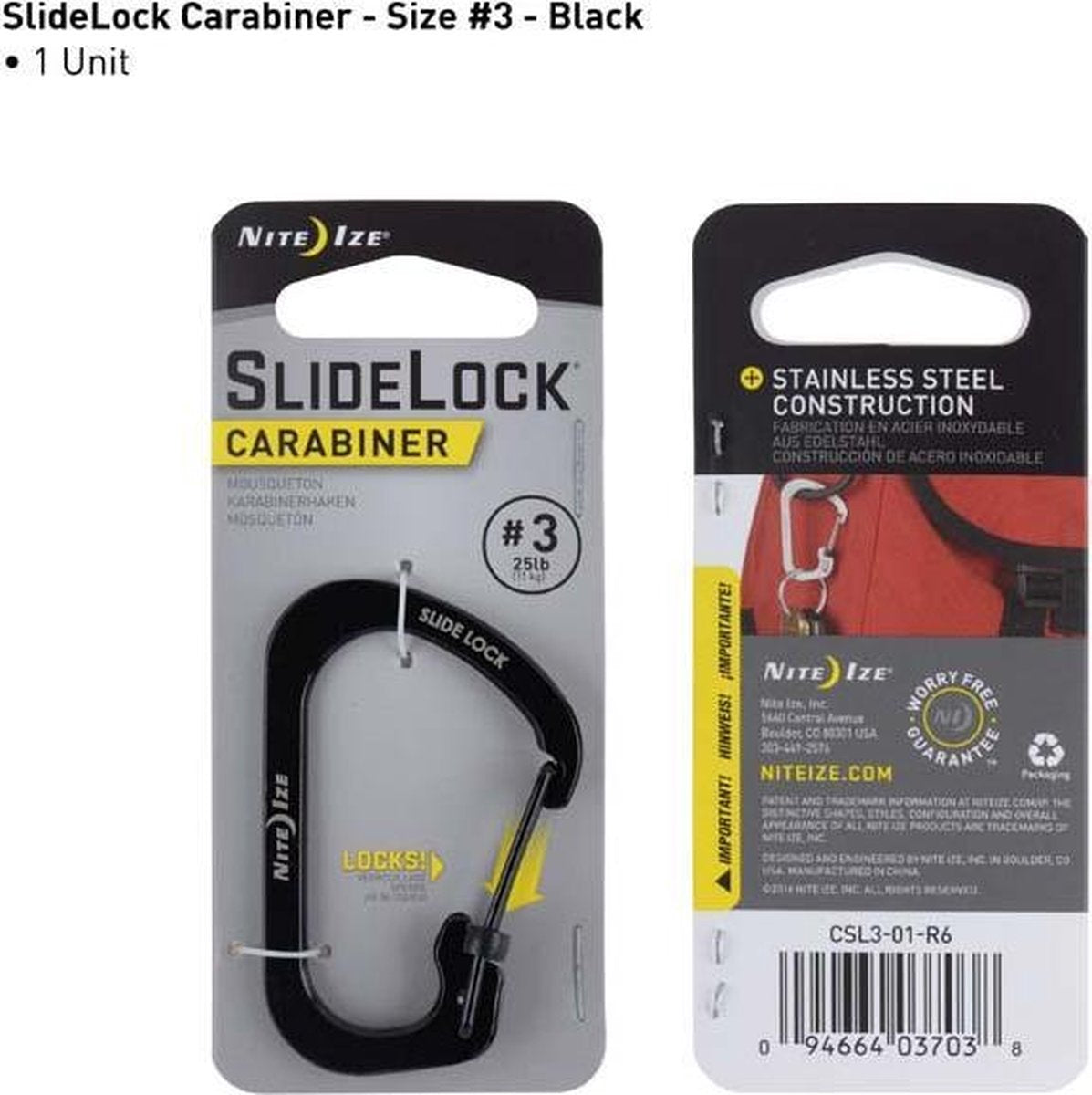 Nite Ize Karabiner - #3 - 5