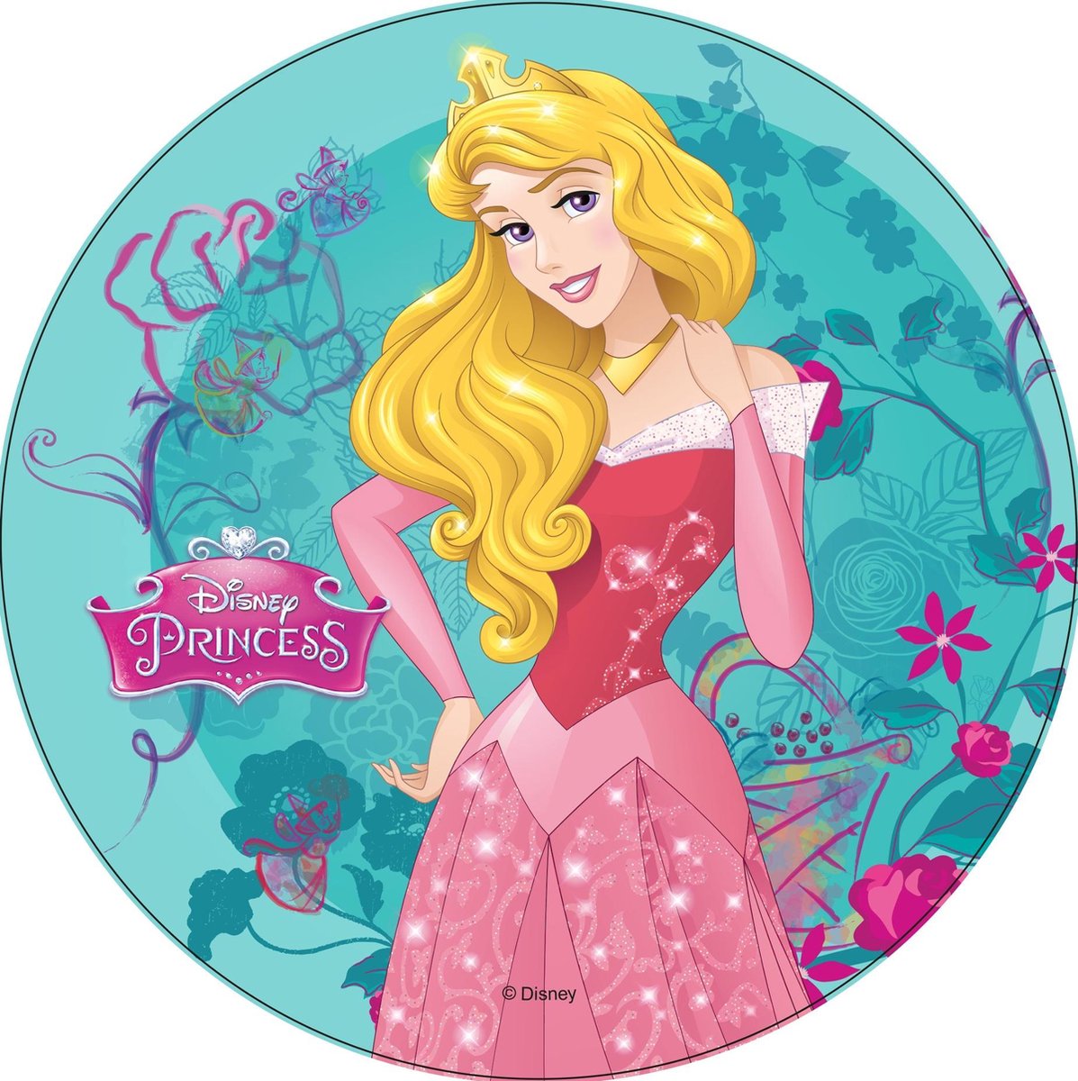 MODECOR - Sneeuwwithe Disney Princesses eetbare taartdecoratie - Decoratie > Taartdecoraties