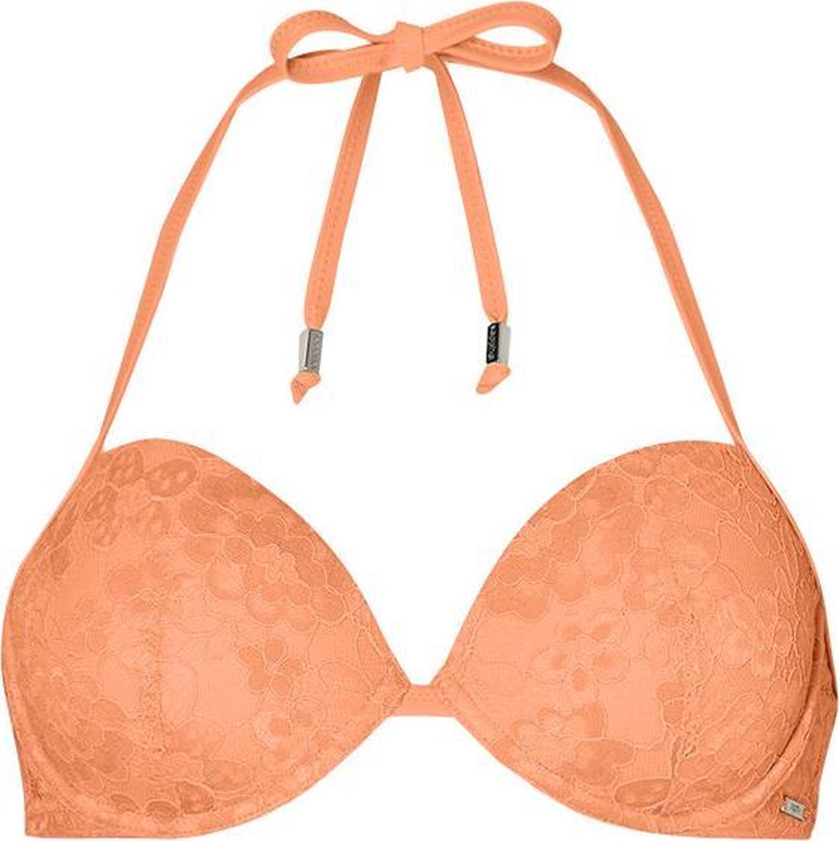 Sapph Selene Padded Wire Bikini Top Dames Coral-75C