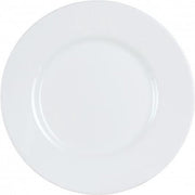12x Dessert/gebaksbordjes wit glas 19 cm - Kleine glazen bordjes - Tafel dekken