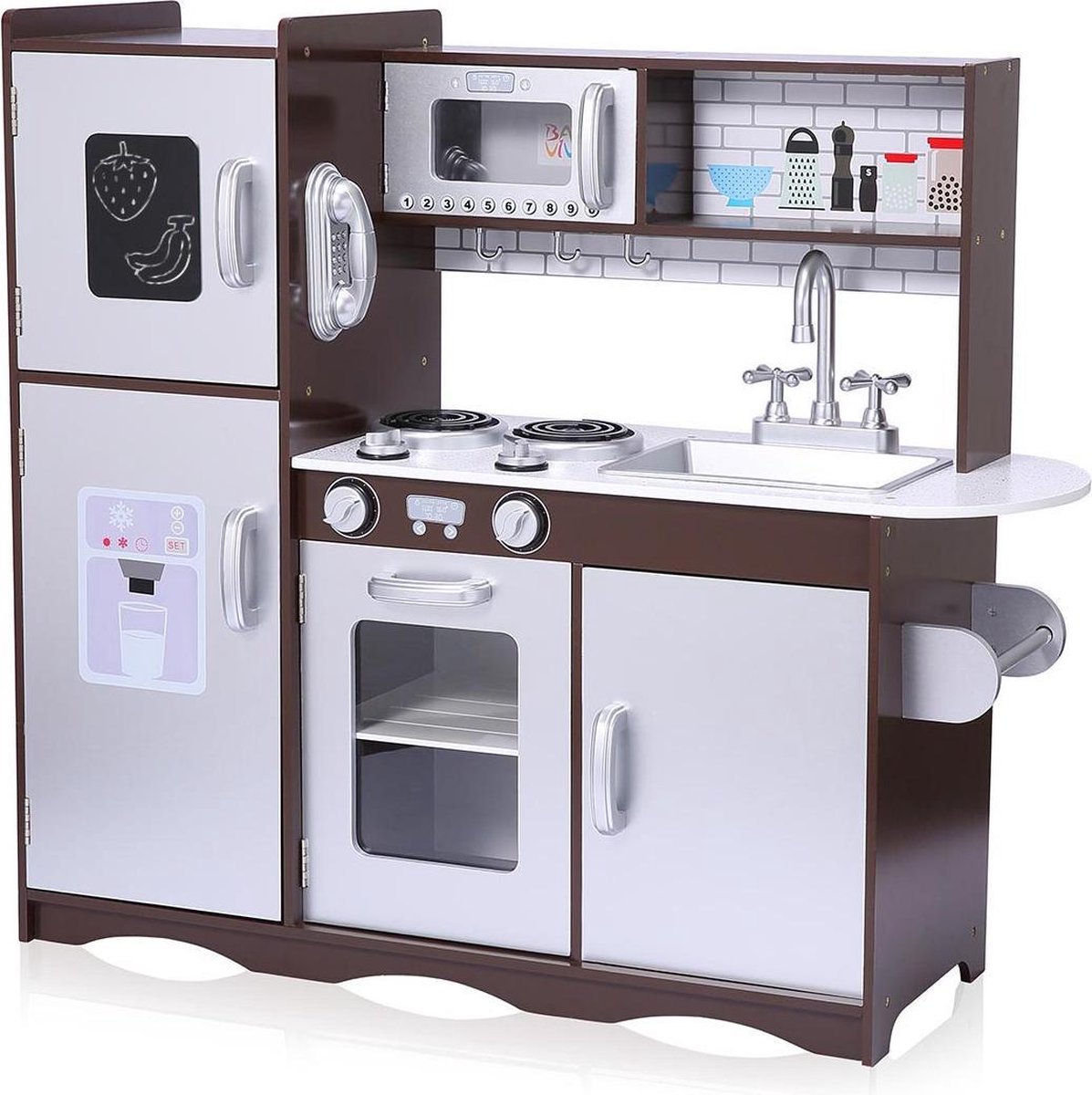 Meubilaire Kinderkeuken - Speelkeuken - Vanaf 3 jaar - Materiaal hout