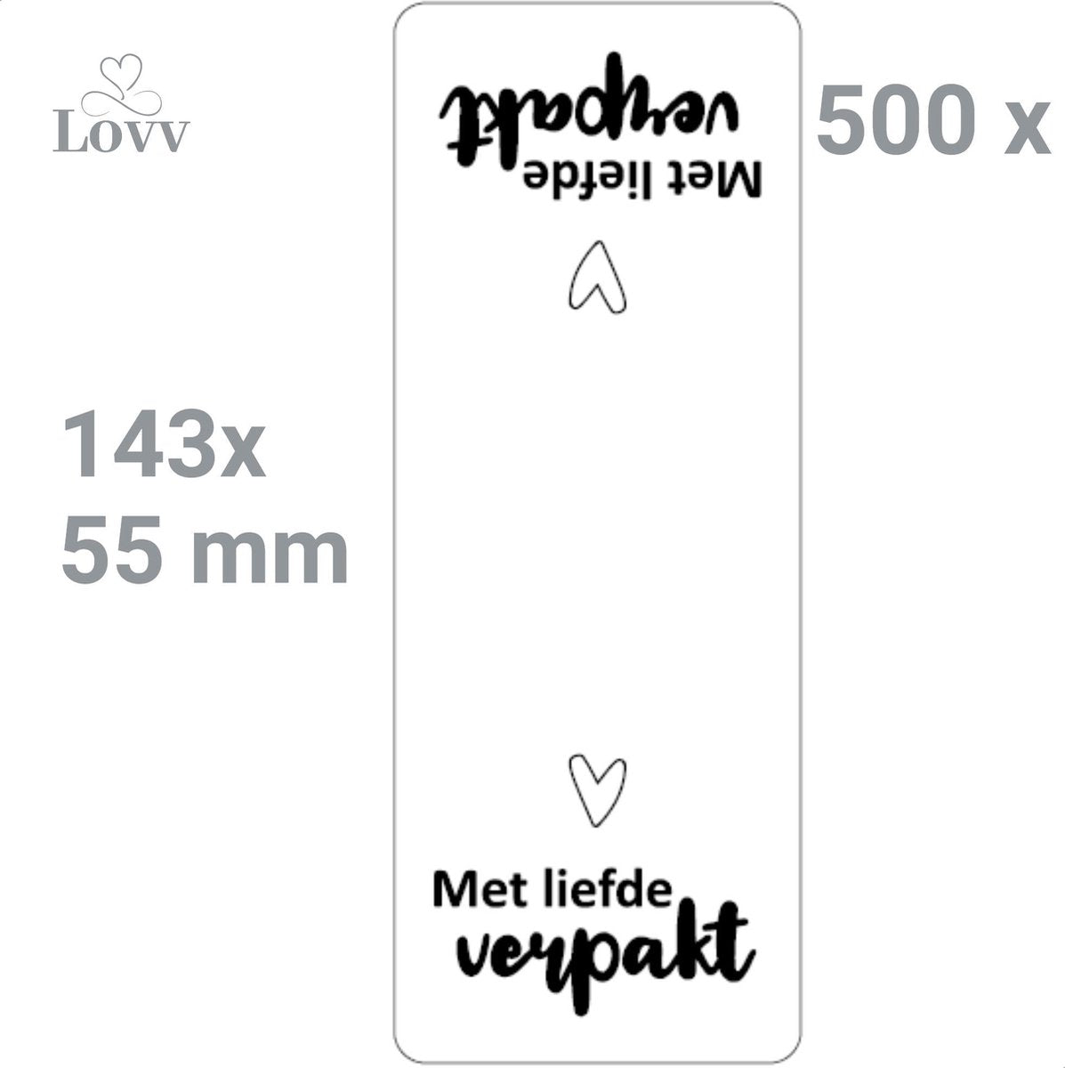 Sluitstickers-Sluitzegel-Bedankt Stickers-Met Liefde Verpakt Stickers-500 Stuks-14