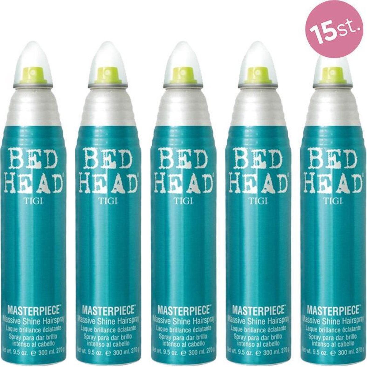 15X TIGI Masterpiece 340ml