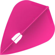 L Style Champagne Dart Flights Kite Hot Pink
