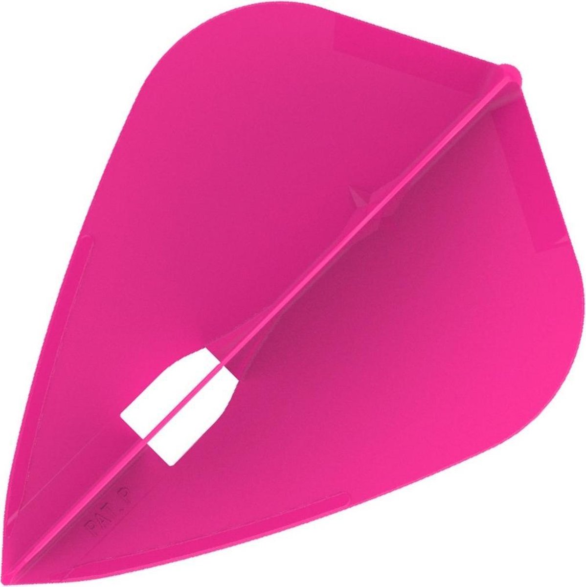 L Style Champagne Dart Flights Kite Hot Pink