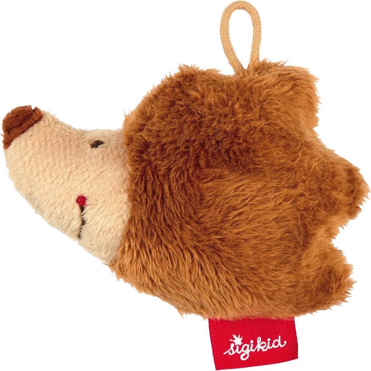 sigikid Mini rammelaar hedgehog Red Stars 42214