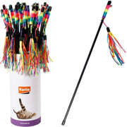 Cat dangler tube rainbow tails 1 pcs