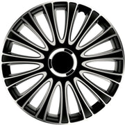 Gorecki Wieldoppenset LeMans Pro 16" Zwart/Zilver