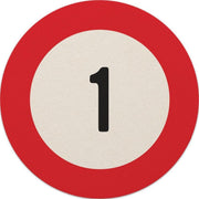 Bierviltjes 1 jaar | Bierviltjes 20 stuks | Bierviltjes verjaardag| Bierviltjes gefeliciteerd