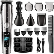 Logivision 11-Delige Professionele Tondeuse voor Mannen - Haartrimmer - Voor Hoofdhaar/Cheveux