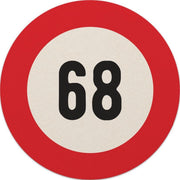 Bierviltjes 68 jaar | Bierviltjes 20 stuks | Bierviltjes verjaardag| Bierviltjes gefeliciteerd