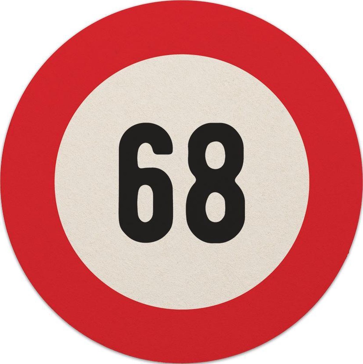 Bierviltjes 68 jaar | Bierviltjes 20 stuks | Bierviltjes verjaardag| Bierviltjes gefeliciteerd