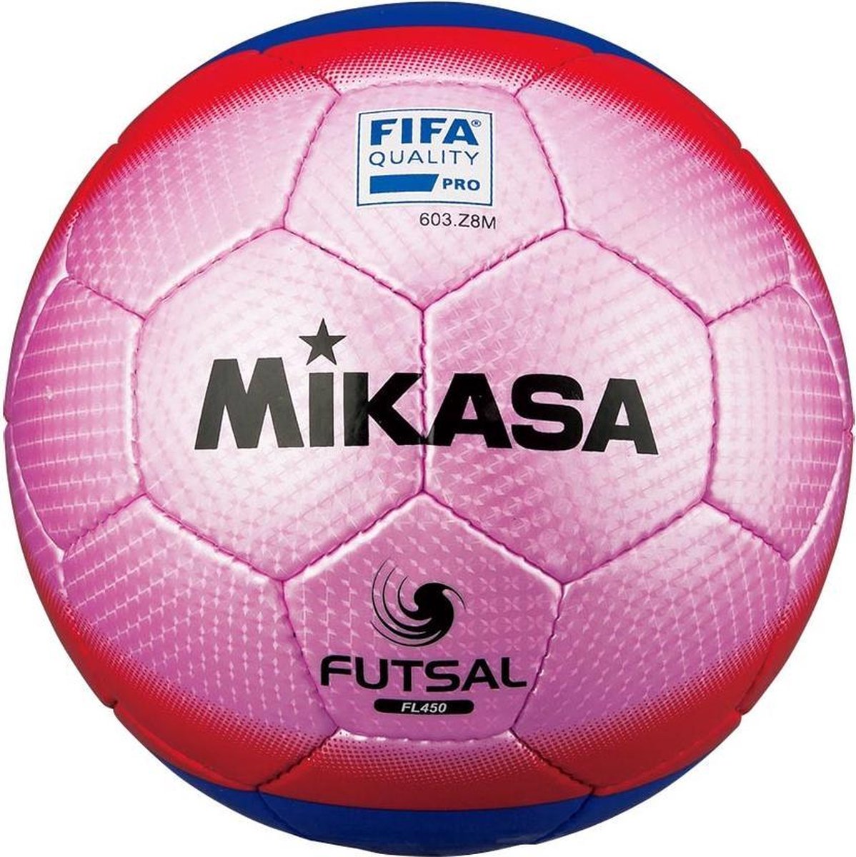 Mikasa FL 450 zaalvoetbal - roze