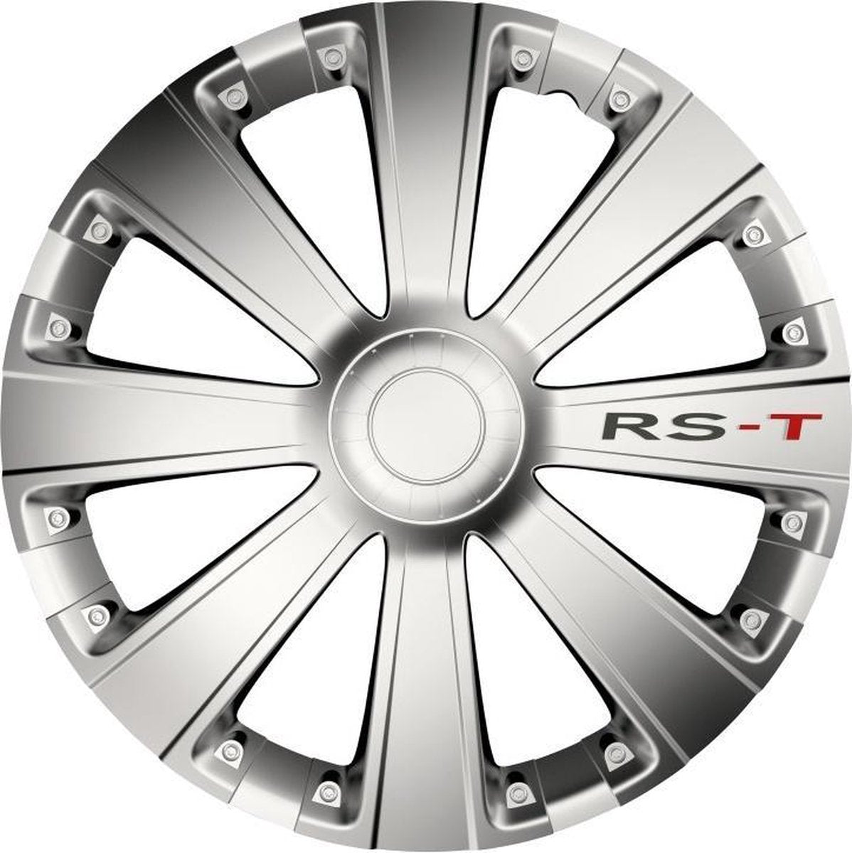 Carpoint Wieldoppen Rs-t 16 Inch Abs Zilver Set Van 4