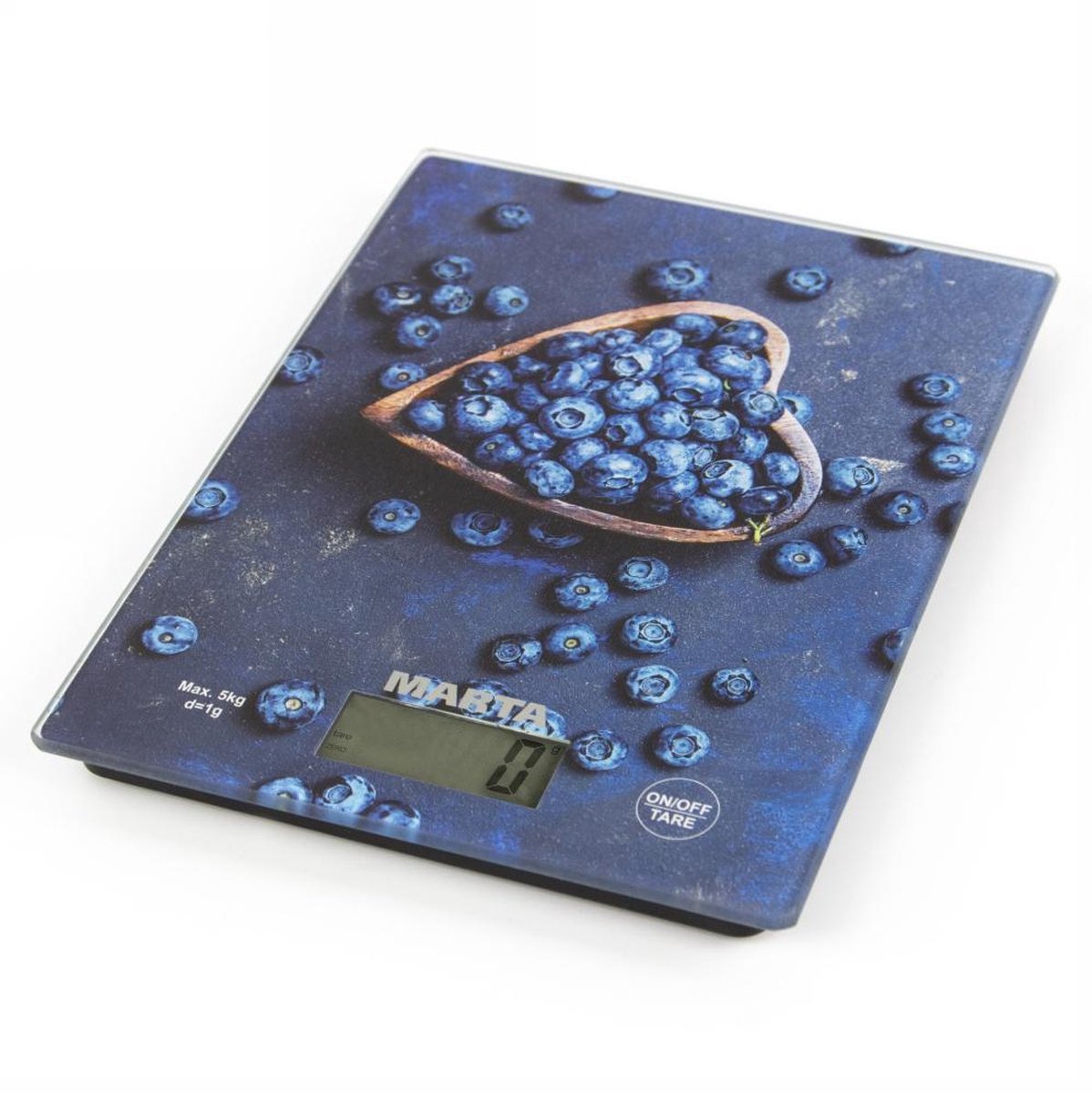 MARTA MT-1634 Keukenweegschaal|5KG|blueberry