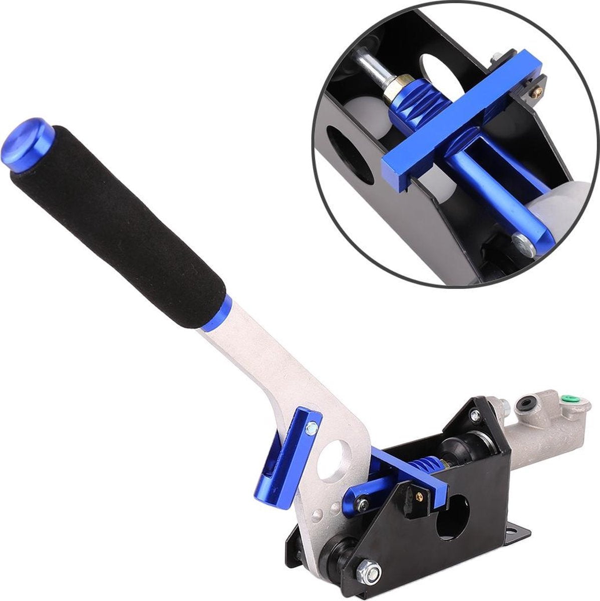 Auto Modificatie Racing Hydraulic Drift Handrem Korte rechte handgreep (blauw)