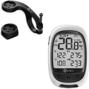 Meilan Fietscomputer GPS M2 - 266 gram - 2.4 inch - Wit/Zwart