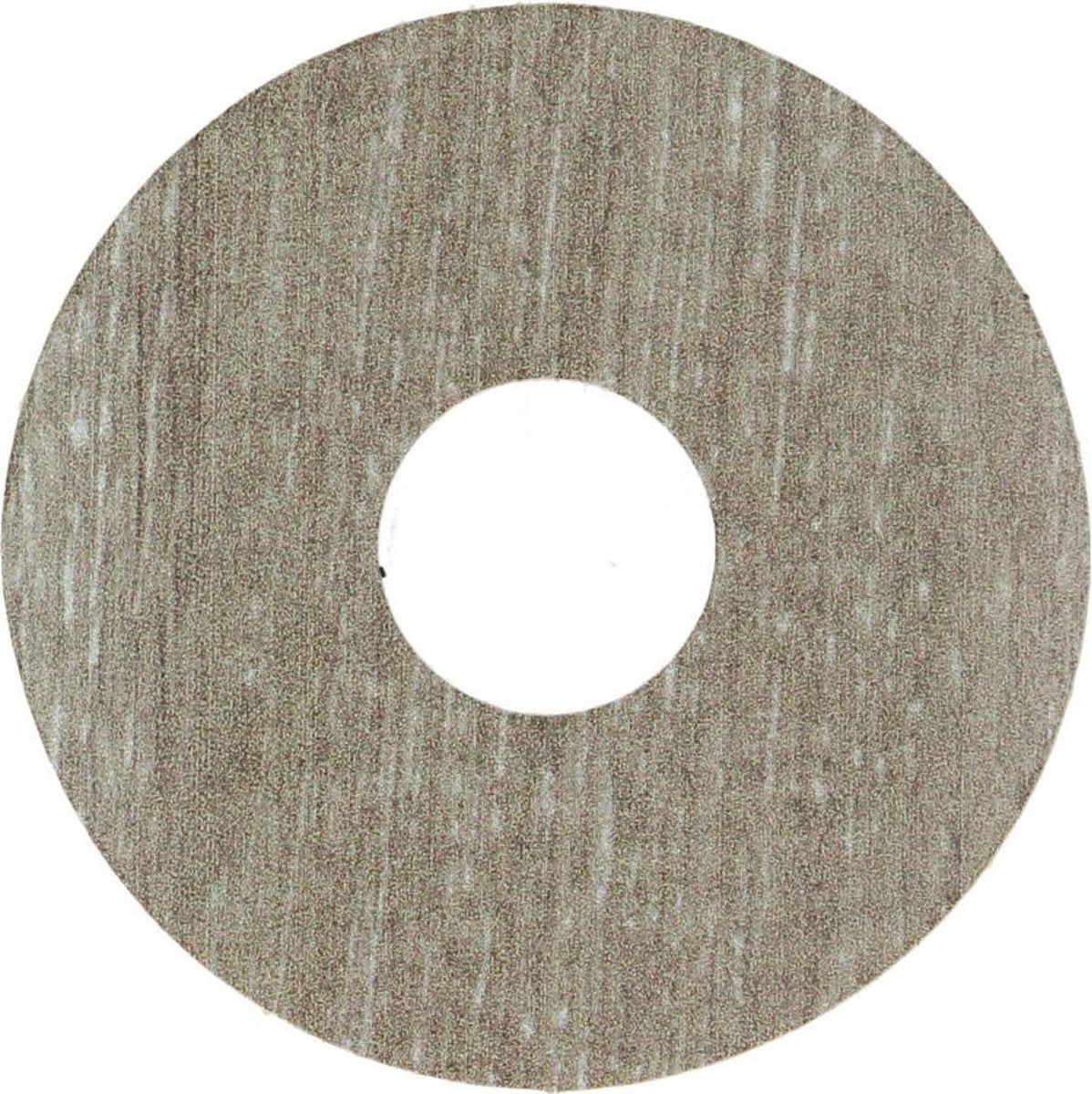 Zelfkl. rozet (17 mm) bosland eik bruin (10 st.)