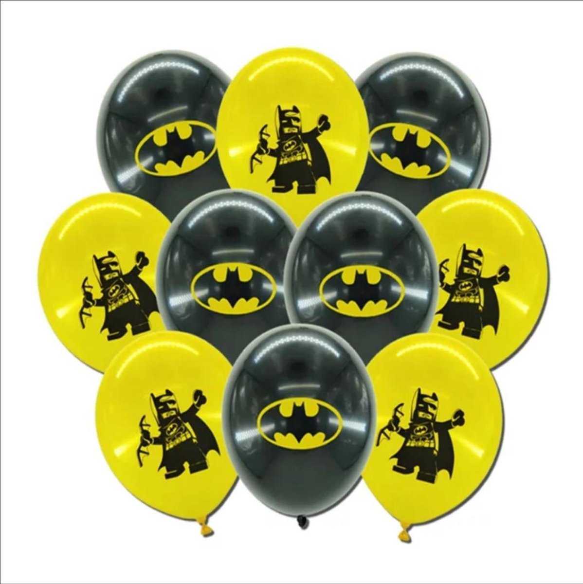 BATMAN-12-STUKS-LATEX-BALLON