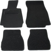 Automatten op maat - zwart stof - geschikt voor BMW 3-serie E30 cabriolet 1985-1994
