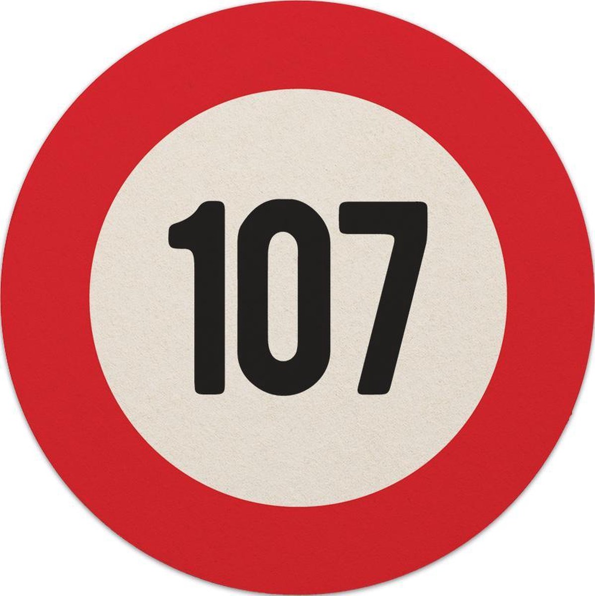 Bierviltjes 107 jaar | Bierviltjes 20 stuks | Bierviltjes verjaardag| Bierviltjes gefeliciteerd