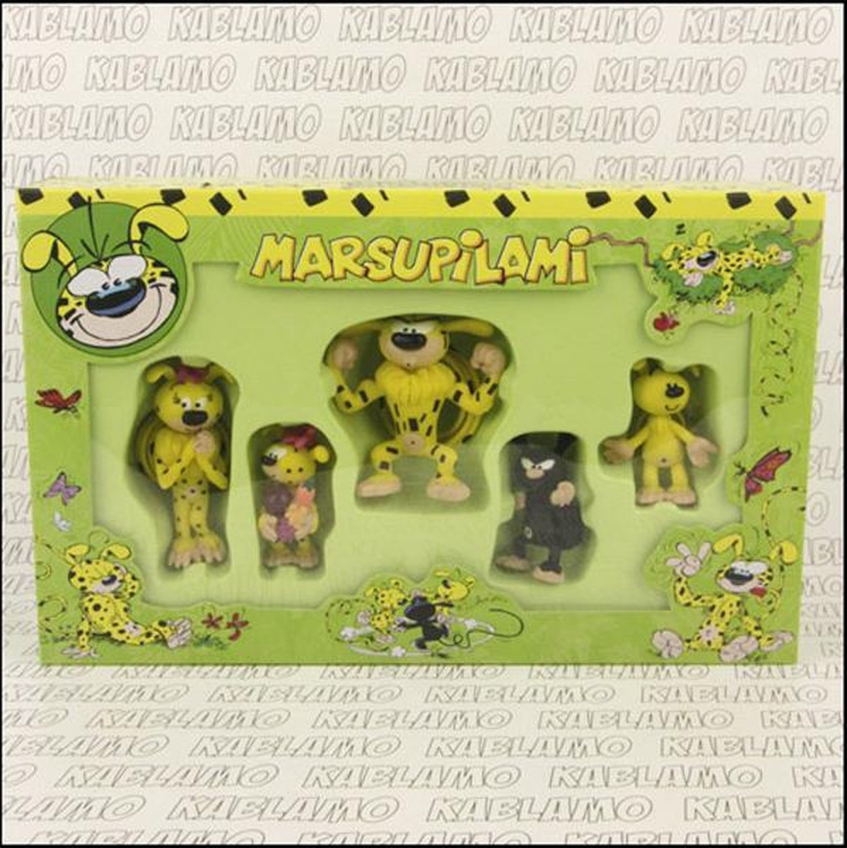 Set van 5 Marsupilami figuren