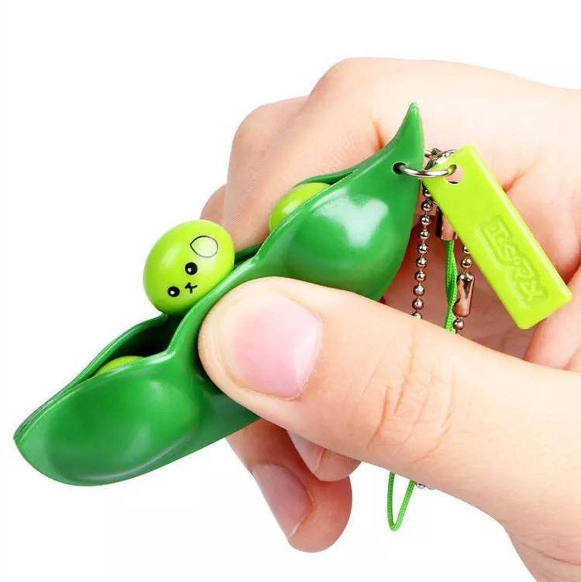 Ren4Shop© Fidget Toys Pop It - Bean - Boontje - Bonen - Sojaboon - Sleutelhanger - Stress verlagend - Gezien op TikTok!
