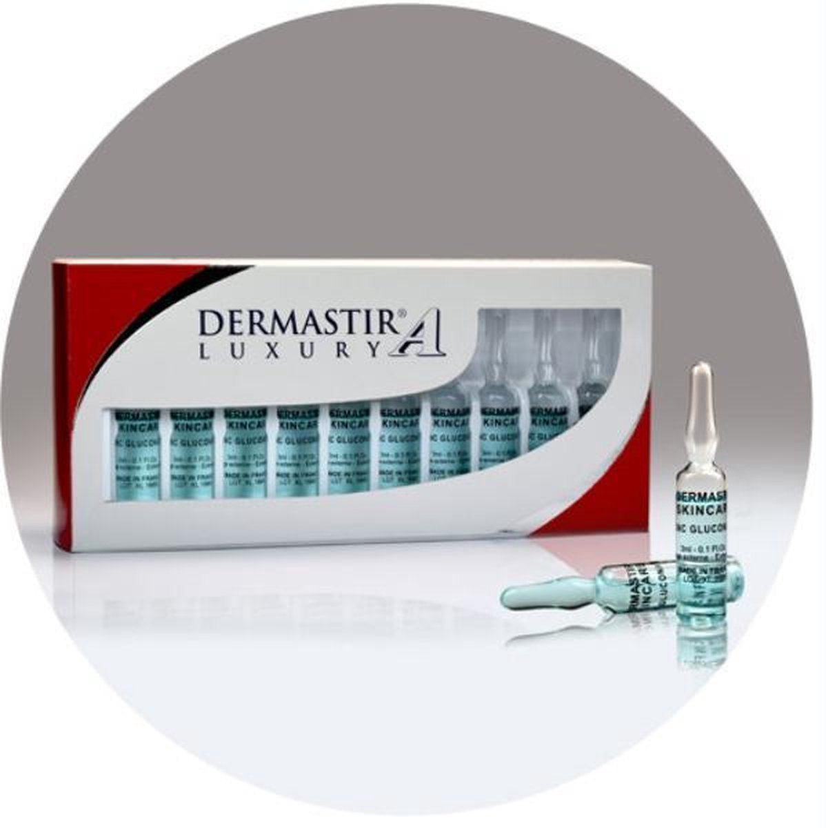 DermaStir Ampoules Zinc Gluconaat 10x3ml