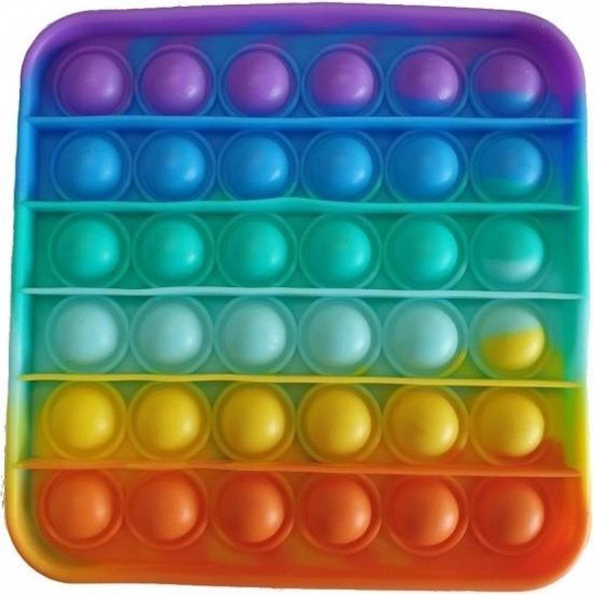 Pop it - Fidget toy - Regenboog