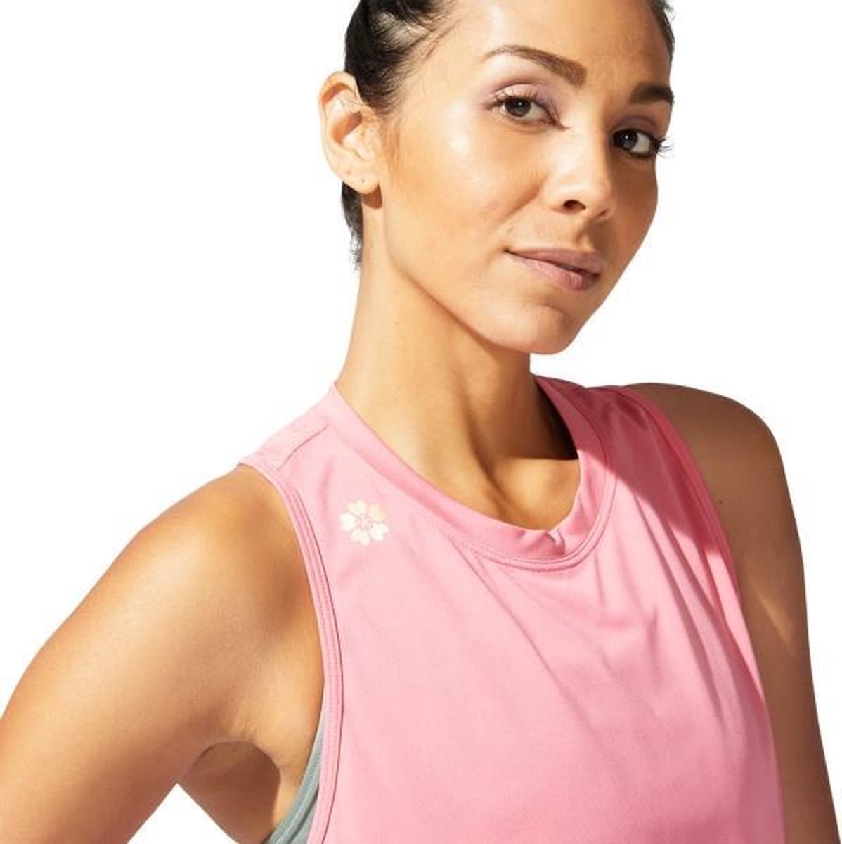 ASICS Sakura Tank Dames - oranje - maat S