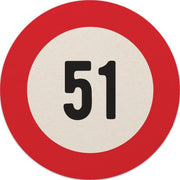 Bierviltjes 51 jaar | Bierviltjes 20 stuks | Bierviltjes verjaardag| Bierviltjes gefeliciteerd