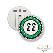 Button Met Clip 58 MM - 22