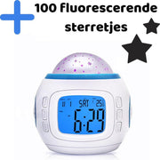 Slaaptrainer – Kinderwekker – Kinderen Slaapwekker – Digitaal – Met licht – Met Projectie