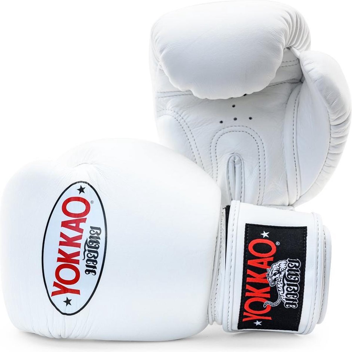 Yokkao Matrix Bokshandschoenen - Leer - Wit - 12 oz