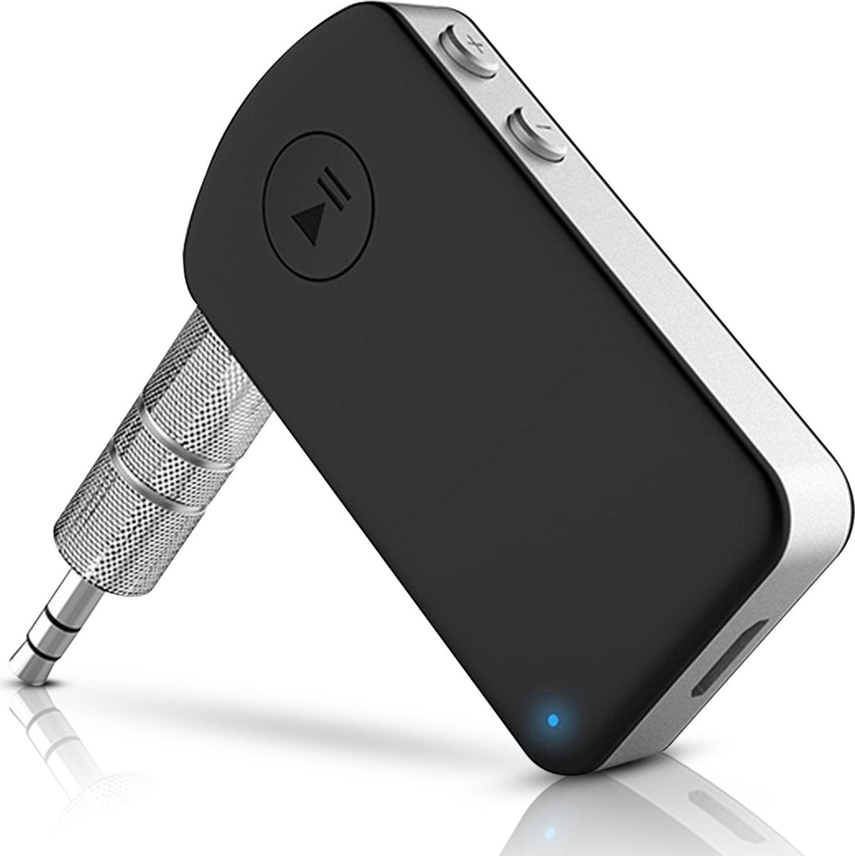 Strex Bluetooth Receiver - BT 5.0 - 3.5MM AUX - Bluetooth Ontvanger - Handsfree Bellen - Bluetooth Audio Receiver - Bluetooth via AUX