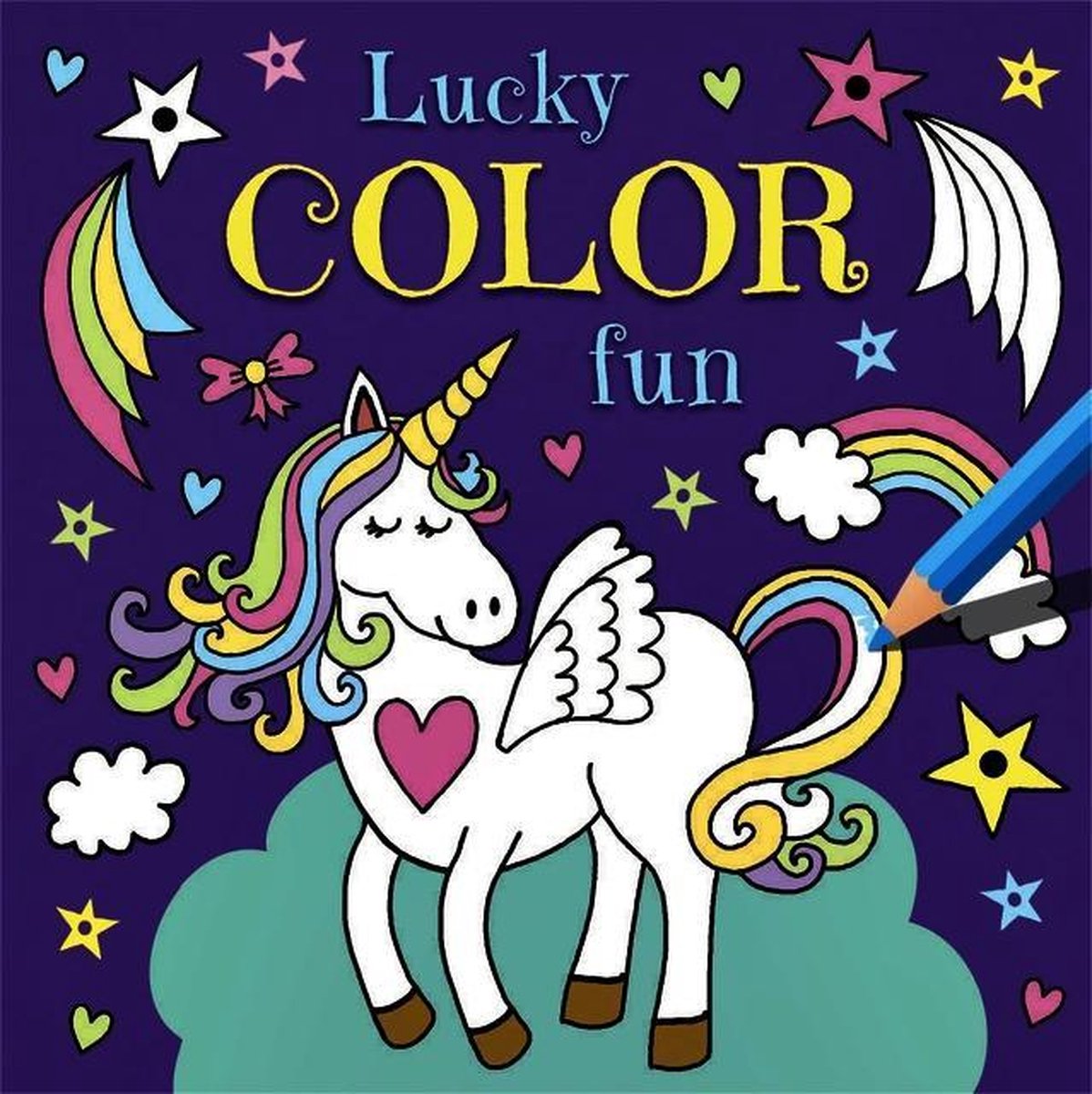 Deltas Lucky Color Fun Eenhoorn Kleurboek